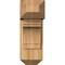 Ekena Millwork Merced Craftsman Rough Sawn Bracket w/ Offset Brace, Western Red Cedar, 8"W x 18"D x 22"H BKT0806X18X22MRC04RWR - alternate 4